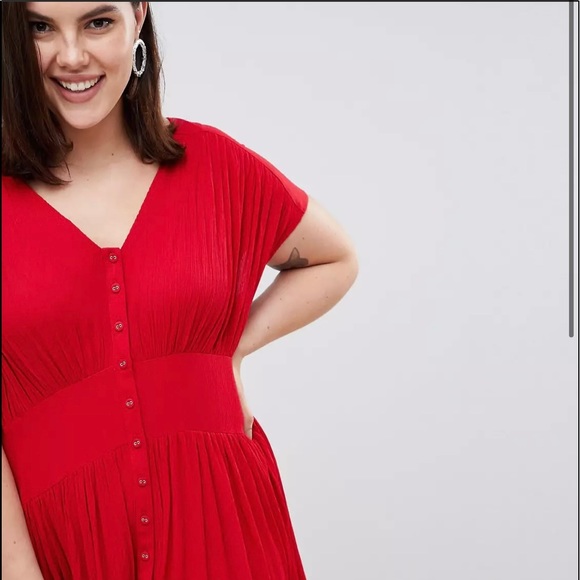 ASOS Curve Dresses & Skirts - ASOS Curve Casual Midi Tea Dress